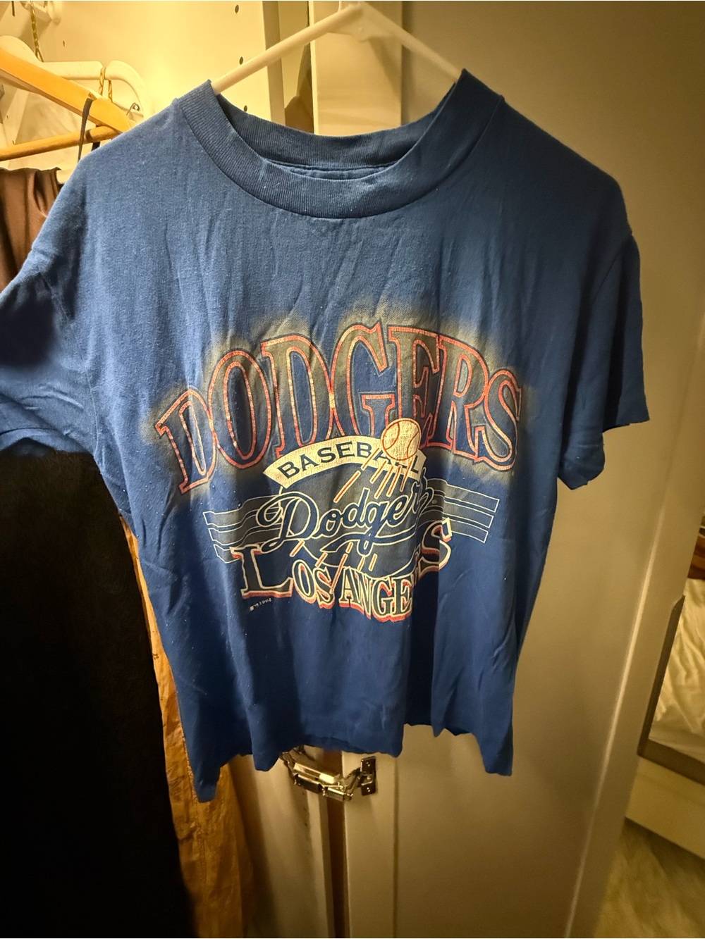 Vintage Los Angeles Dodgers Blue Graphic Tee